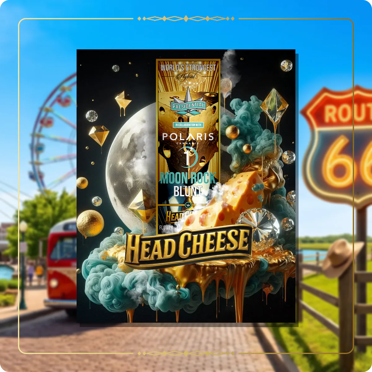 Head Cheese Presidential blunt variant 2 for the Oklahoma blunts page