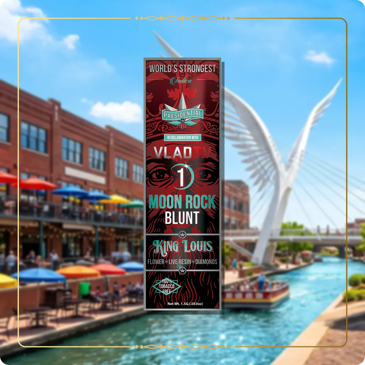 King Louis Presidential blunt variant 2 for the Oklahoma Gold page