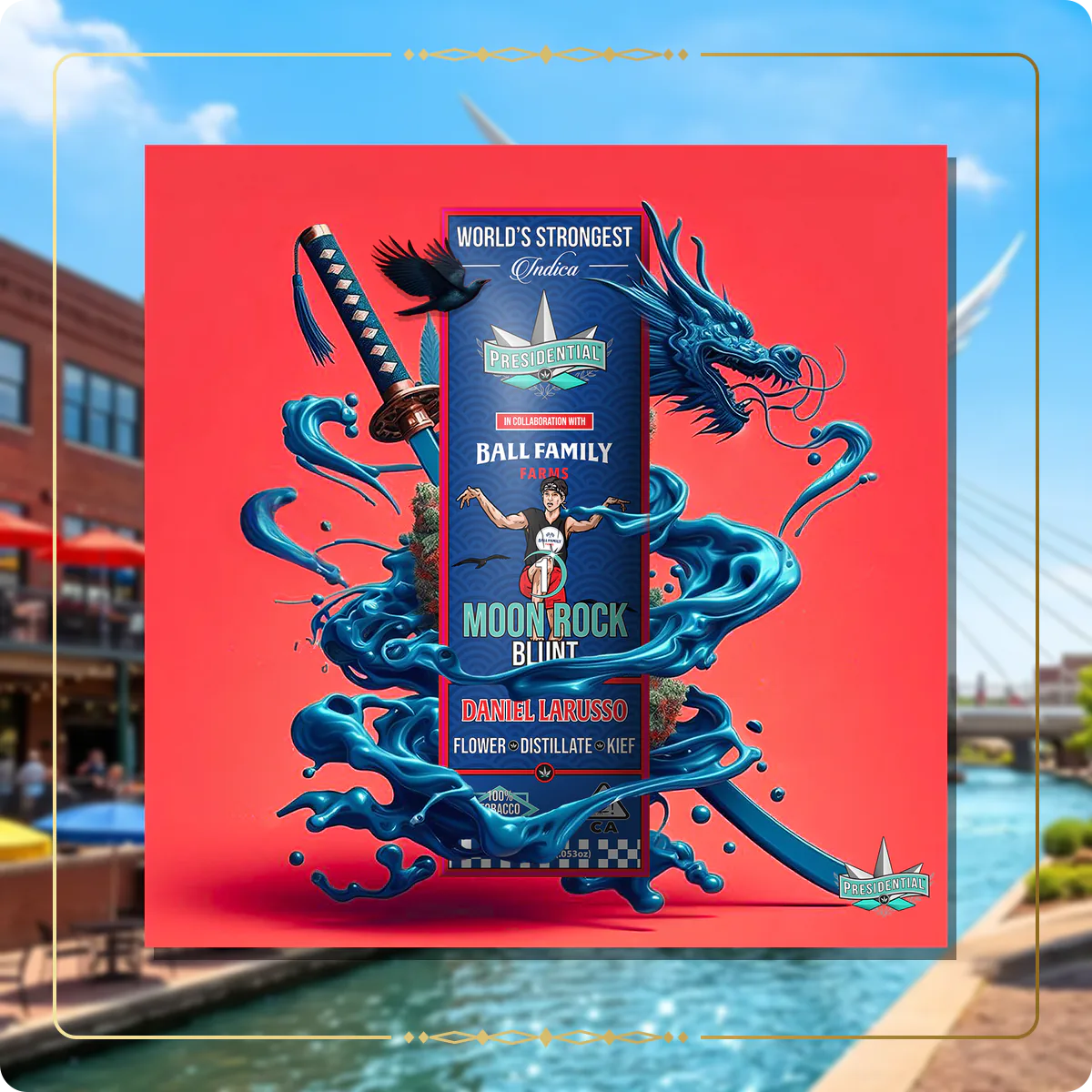 Daniel LaRusso Presidential blunt for the Oklahoma blunts page