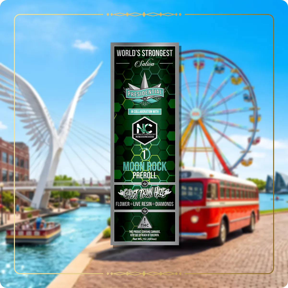 Ghost Haze Train Presidential pre-roll for the Oklahoma Find Us page