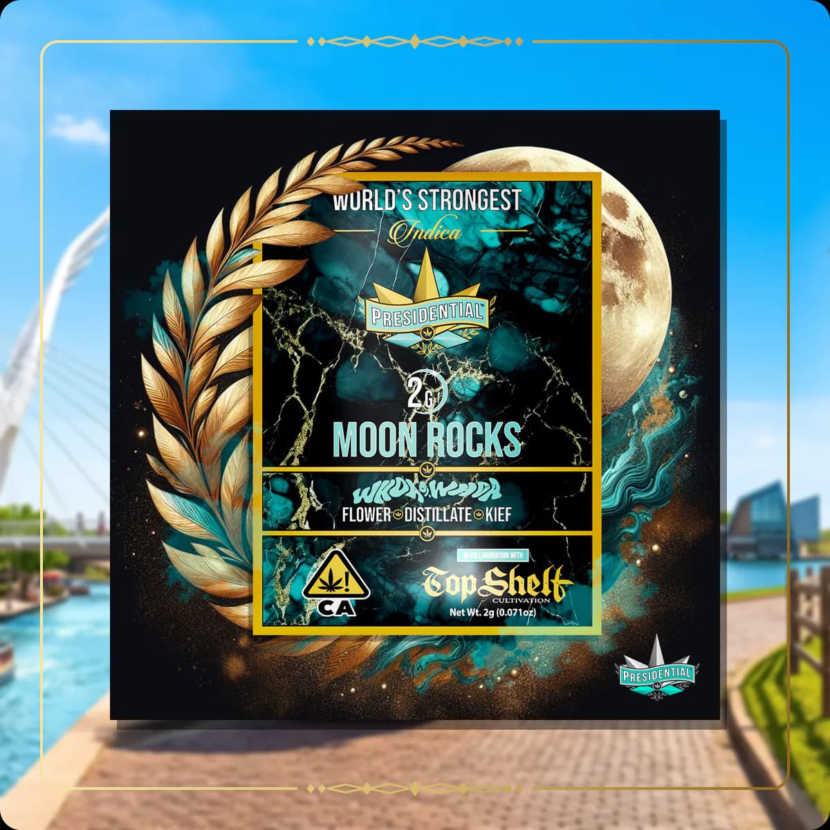 Whoa Si Whoa Presidential Moon Rock variant 2 for the Oklahoma Moon Rocks page