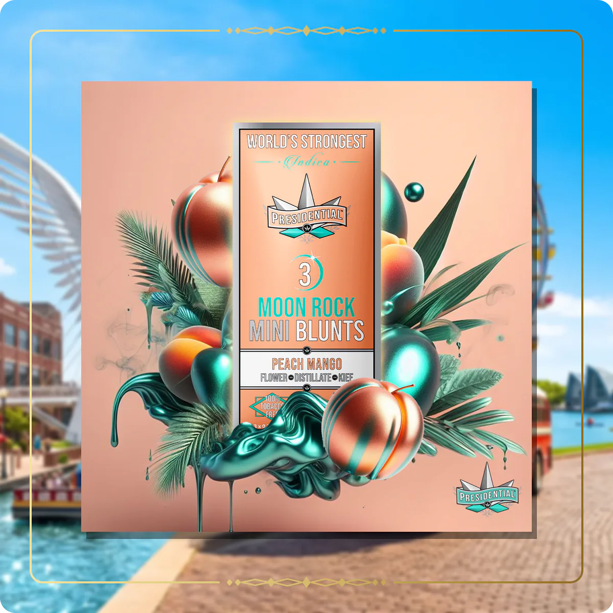 Peach Mango Presidential mini for the Oklahoma Silver page