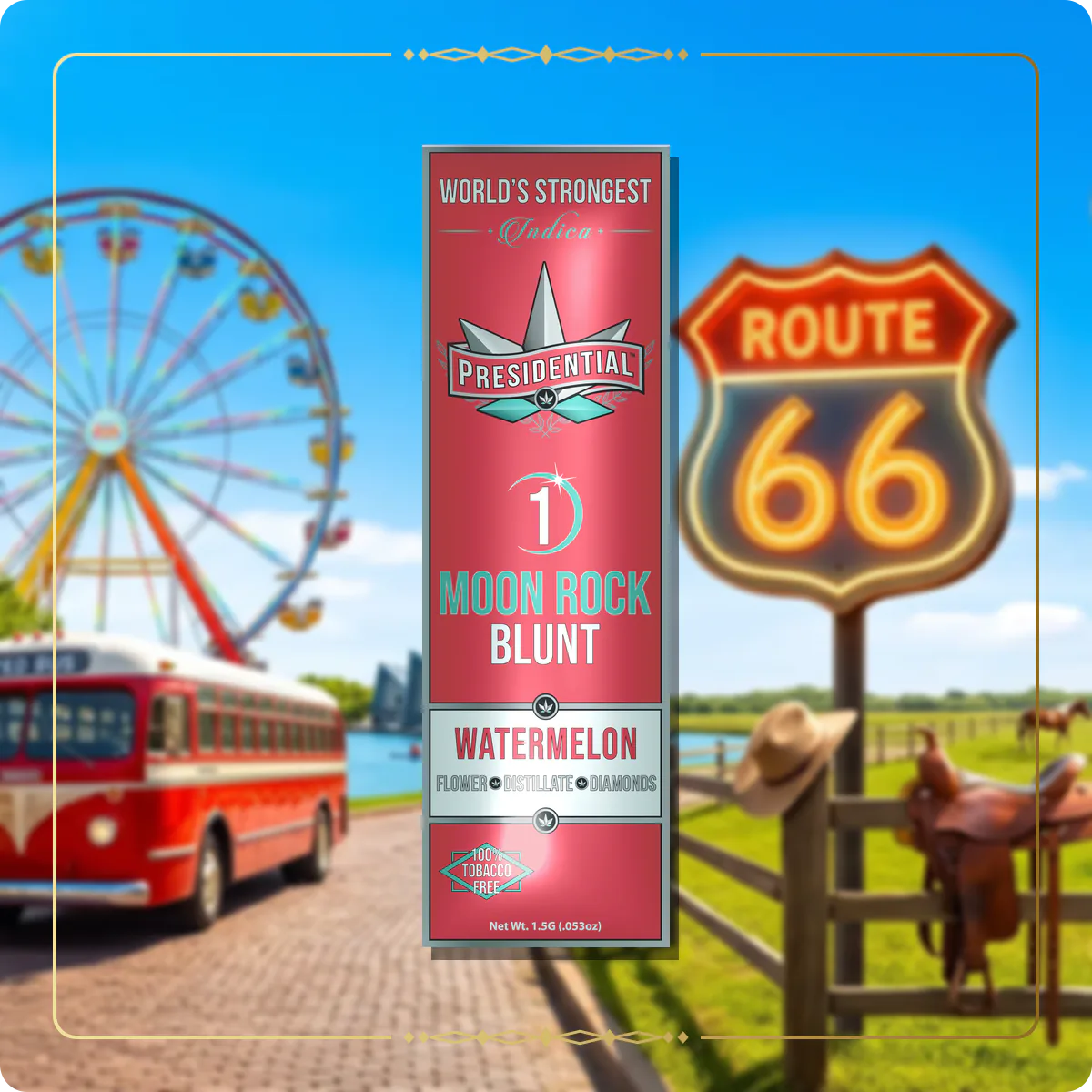 Watermelon Presidential blunt variant 2 for the Oklahoma blunts page